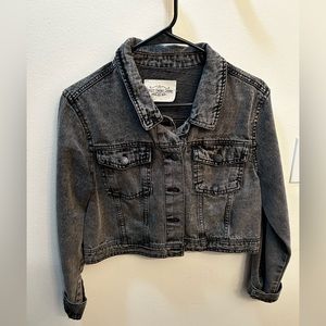Ashley Vintage Charm Cropped Jean Jacket